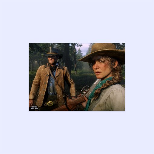 پوستر هومرو مدل فلزی طرح Red Dead Redemption کد PS685