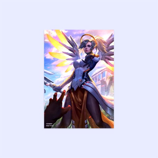 پوستر هومرو مدل فلزی طرح Overwatch کد PS920