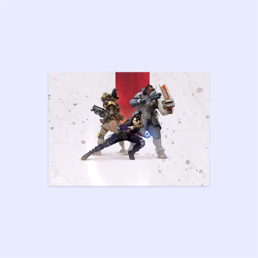 پوستر هومرو مدل فلزی طرح بازی Apex Legends کد PS199