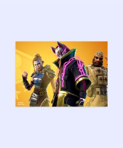 پوستر هومرو مدل فلزی طرح Fortnite کد PS450