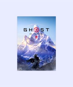 پوستر هومرو مدل فلزی طرح Ghost of tsushima کد PS863