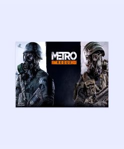 پوستر هومرو مدل فلزی طرح Metro کد PS605