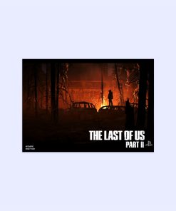 پوستر هومرو مدل فلزی طرح The last of us  کد PS773