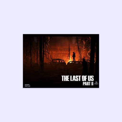 پوستر هومرو مدل فلزی طرح The last of us  کد PS773