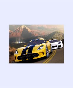پوستر هومرو مدل فلزی طرح Forza Horizon کد PS479