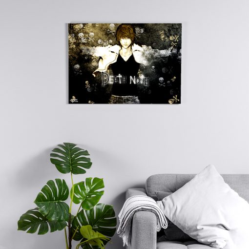 پوستر هومرو مدل فلزی طرح انیمه Death Note کد PS1093