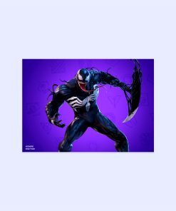 پوستر هومرو مدل فلزی طرح Fortnite کد PS464