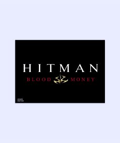 پوستر هومرو مدل فلزی طرح Hitman کد PS563