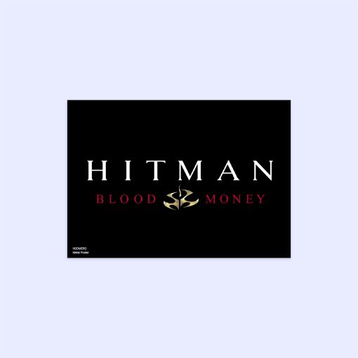 پوستر هومرو مدل فلزی طرح Hitman کد PS563