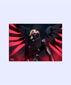 پوستر هومرو مدل فلزی طرح Overwatch کد PS917