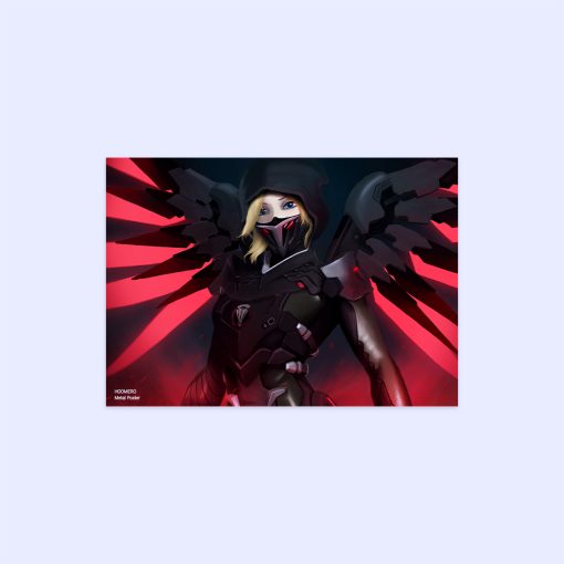 پوستر هومرو مدل فلزی طرح Overwatch کد PS917