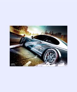 پوستر هومرو مدل فلزی طرح ماشین Need for Speed کد PS1065