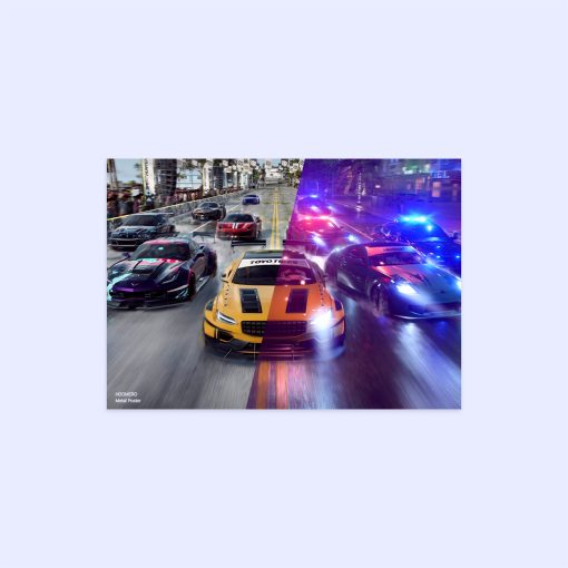 پوستر هومرو مدل فلزی طرح ماشین کد PS1063