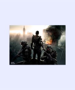 پوستر هومرو مدل فلزی طرح Rainbow six siege کد PS670
