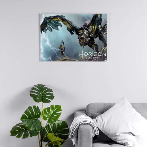 پوستر هومرو مدل فلزی طرح Horizon Zero Down کد PS589