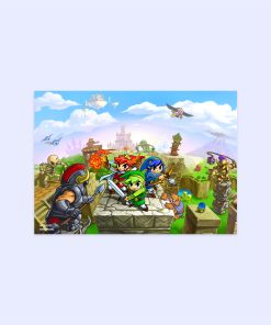 پوستر هومرو مدل فلزی طرح Zelda کد PS801