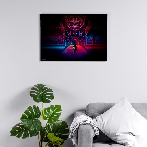 پوستر هومرو مدل فلزی طرح Zelda کد PS802