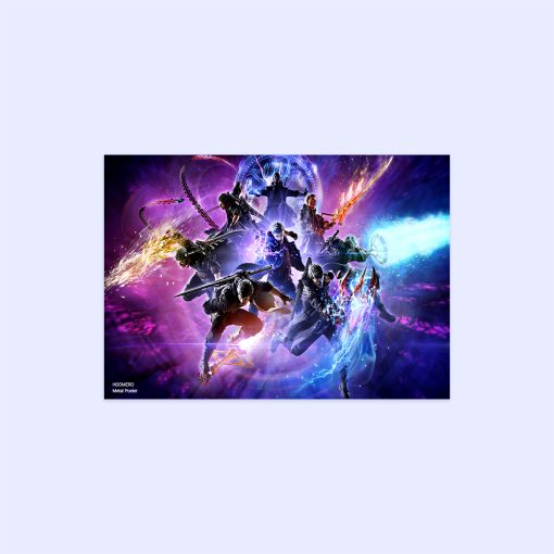 پوستر هومرو مدل فلزی طرح بازی Devil May Cry کد PS324