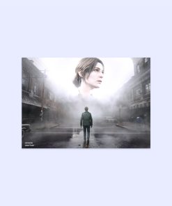 پوستر هومرو مدل فلزی طرح Silent Hill کد PS983