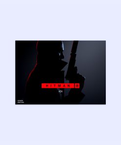 پوستر هومرو مدل فلزی طرح Hitman کد PS573