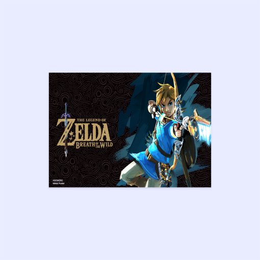 پوستر هومرو مدل فلزی طرح Zelda کد PS795