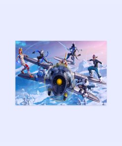 پوستر هومرو مدل فلزی طرح Fortnite کد PS452