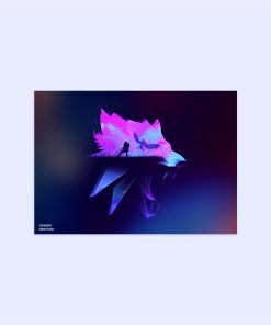 پوستر هومرو مدل فلزی طرح ویچر کد PS1049