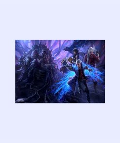 پوستر هومرو مدل فلزی طرح بازی Devil May Cry کد PS321