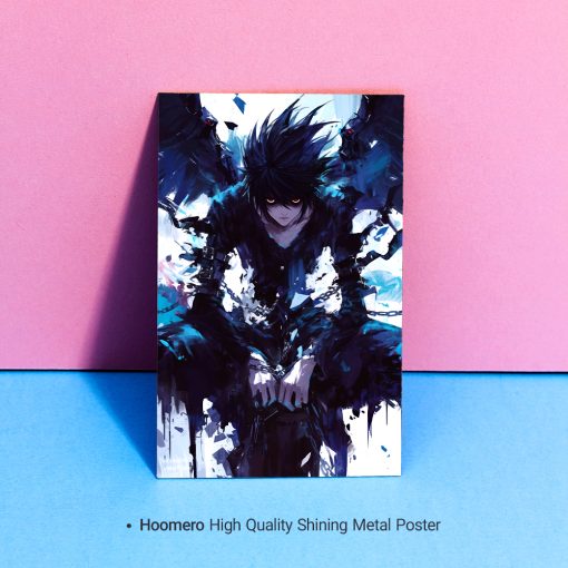 پوستر هومرو مدل فلزی طرح انیمه Death Note کد PS1108