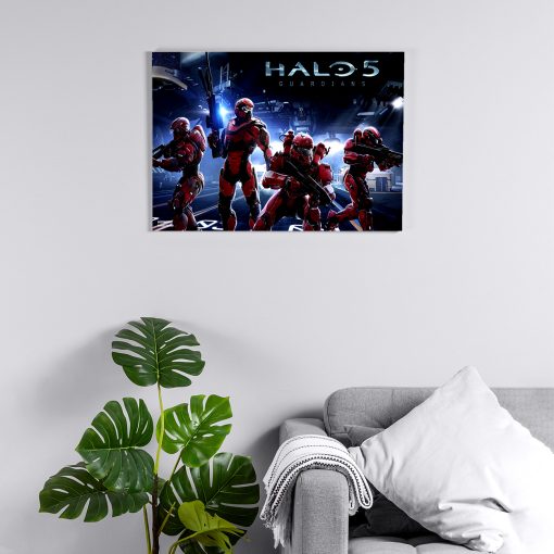 پوستر هومرو مدل فلزی طرح HALO کد PS552