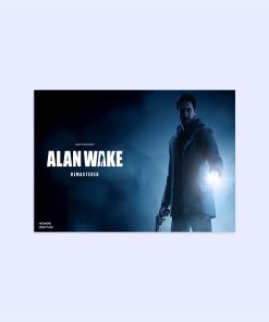 پوستر هومرو مدل فلزی طرح بازی Alan Wake کد PS807