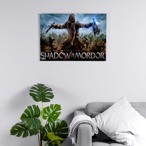 پوستر هومرو مدل فلزی طرح Shadow of War کد PS731