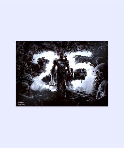پوستر هومرو مدل فلزی طرح DOOM کد PS334