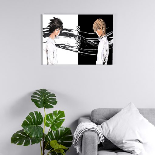 پوستر هومرو مدل فلزی طرح انیمه Death Note کد PS1103