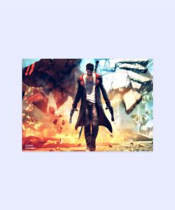 پوستر هومرو مدل فلزی طرح بازی Devil May Cry کد PS318