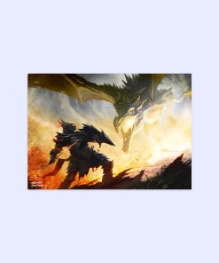 پوستر هومرو مدل فلزی طرح Skyrim کد PS750