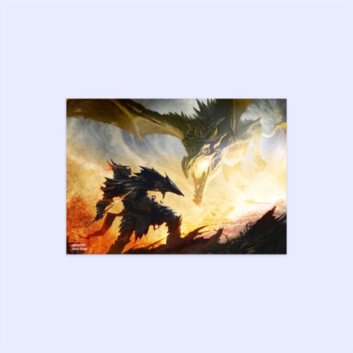 پوستر هومرو مدل فلزی طرح Skyrim کد PS750
