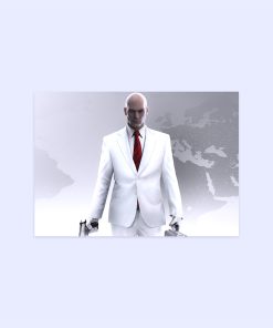 پوستر هومرو مدل فلزی طرح Hitman کد PS567
