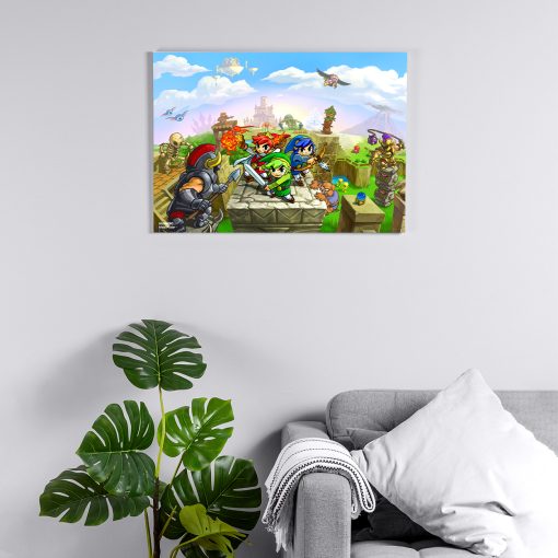 پوستر هومرو مدل فلزی طرح Zelda کد PS801