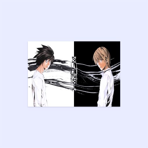 پوستر هومرو مدل فلزی طرح انیمه Death Note کد PS1103