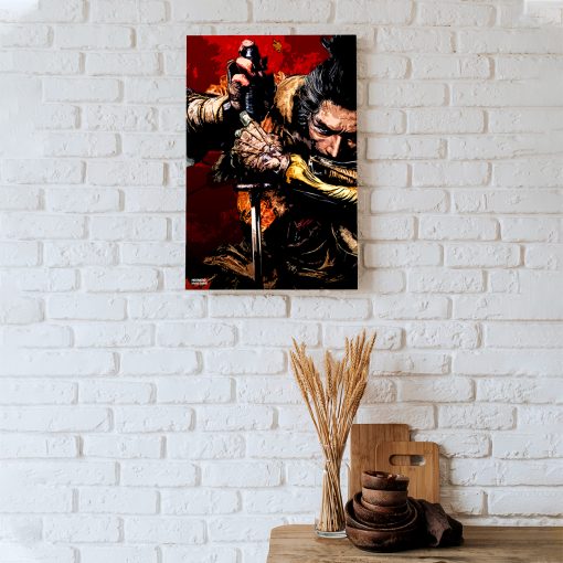 پوستر هومرو مدل فلزی طرح Sekiro کد PS980