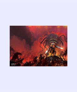 پوستر هومرو مدل فلزی طرح DOOM کد PS330