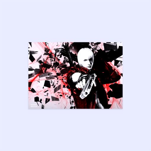 پوستر هومرو مدل فلزی طرح بازی Devil May Cry کد PS315