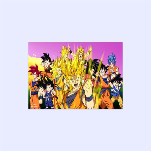 پوستر هومرو طرح انیمه Dragon Ball کد PS1181
