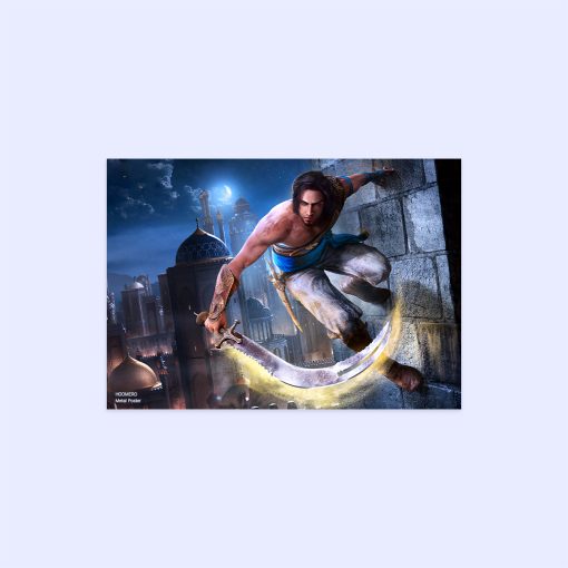 پوستر هومرو مدل فلزی طرح Prince of persia  کد PS651