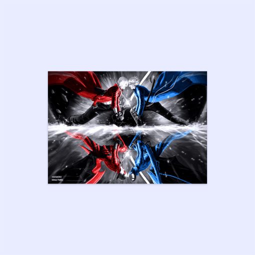 پوستر هومرو مدل فلزی طرح بازی Devil May Cry کد PS327