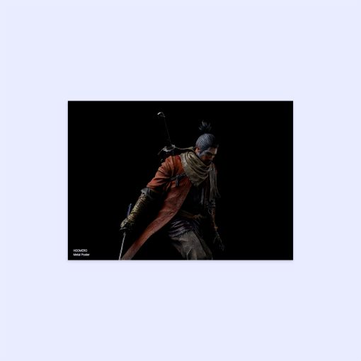 پوستر هومرو مدل فلزی طرح Sekiro کد PS973