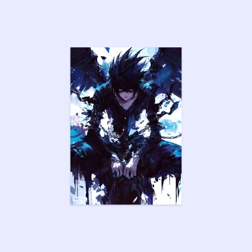 پوستر هومرو مدل فلزی طرح انیمه Death Note کد PS1108