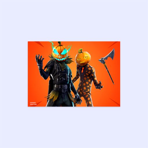 پوستر هومرو مدل فلزی طرح Fortnite کد PS457