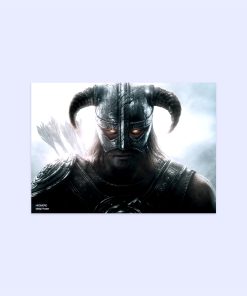 پوستر هومرو مدل فلزی طرح Skyrim کد PS759